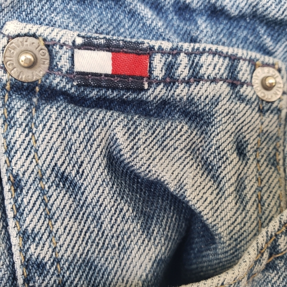 Y2K Tommy Hilfiger Light Blue Straight Leg Jeans!!! - Picture 11 of 12